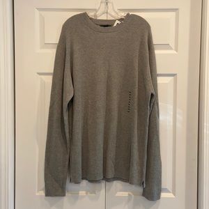 Gap Gray Men’s XXL Crew Neck Ribbed Sweater